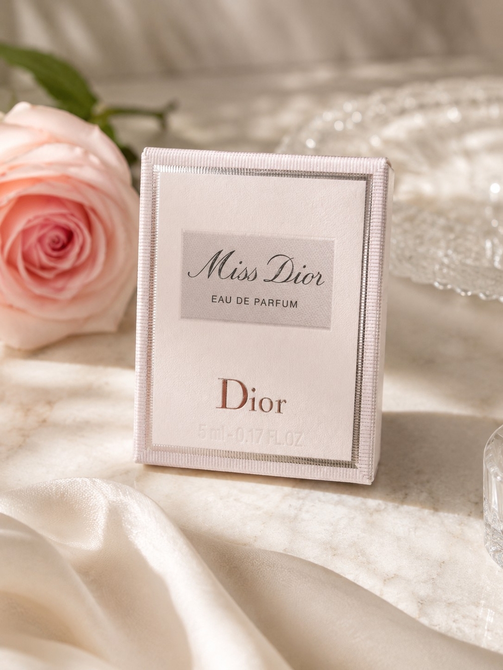 Dior Miss Dior Mini Box - Pale Pink with Rose Gold Accents